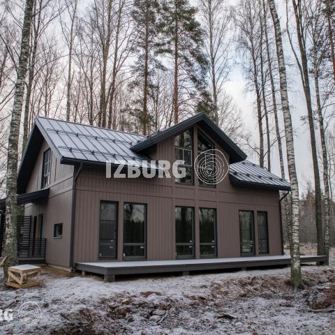 ИЗБУРГ. Строим загородные дома. Проект Сканди 200