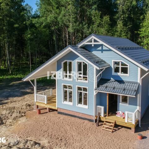 ИЗБУРГ. Строим загородные дома. Проект Эльба 204